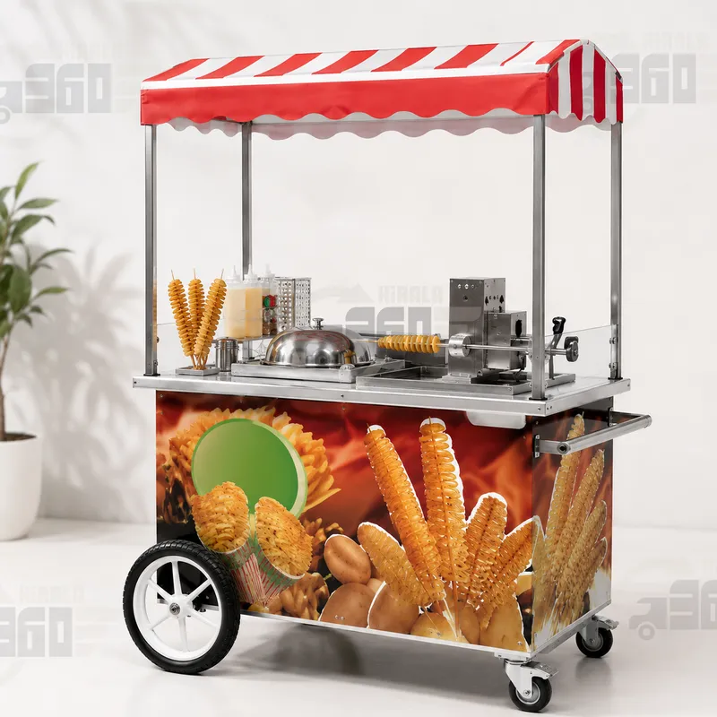 Çubukta Patates Makinesi Model 2