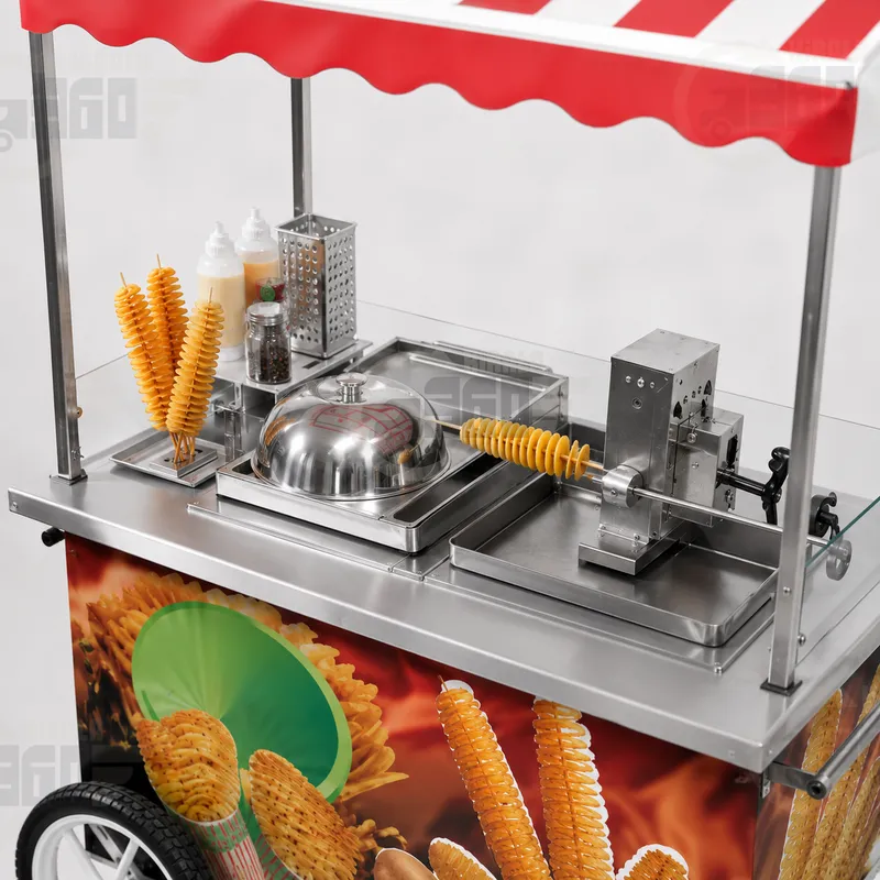 Çubukta Patates Makinesi Model 1