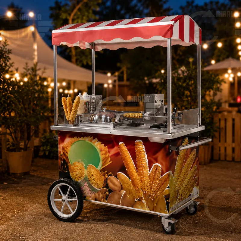 Çubukta Patates Makinesi Model 6